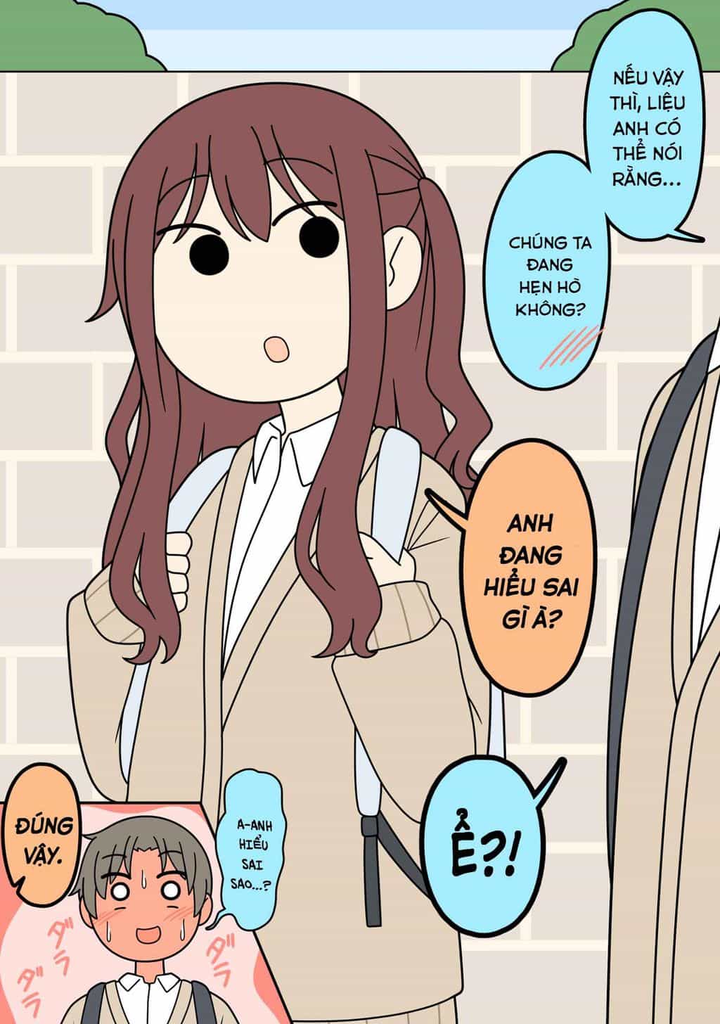 A Senpai And A Kouhai Who Are Not Dating - Chuong 1 - ảnh 2