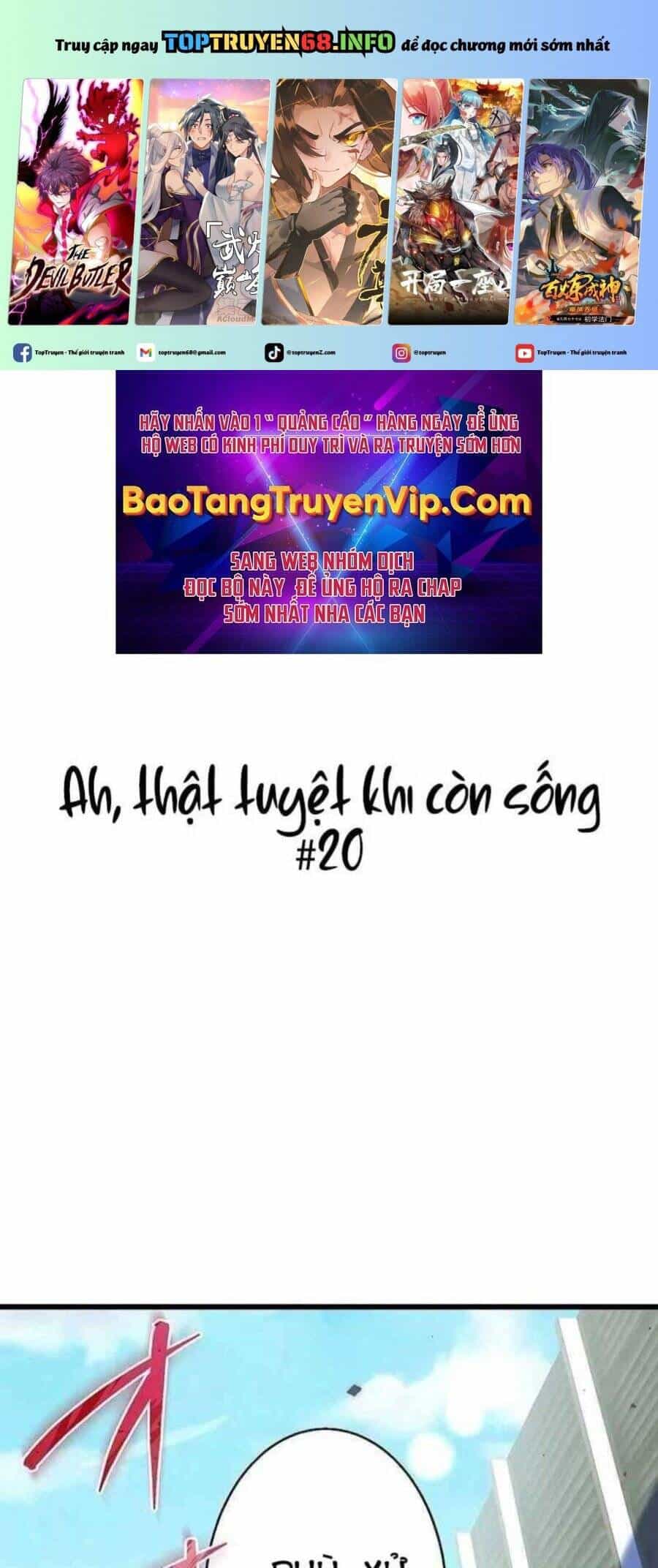 Ah, Thật Tuyệt Khi Còn Sống - Chương 20 - ảnh 2