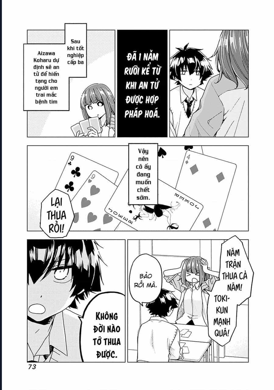 Aizawa Koharu Wa Shi Ni Isogu - Chương 8.5 - ảnh 3
