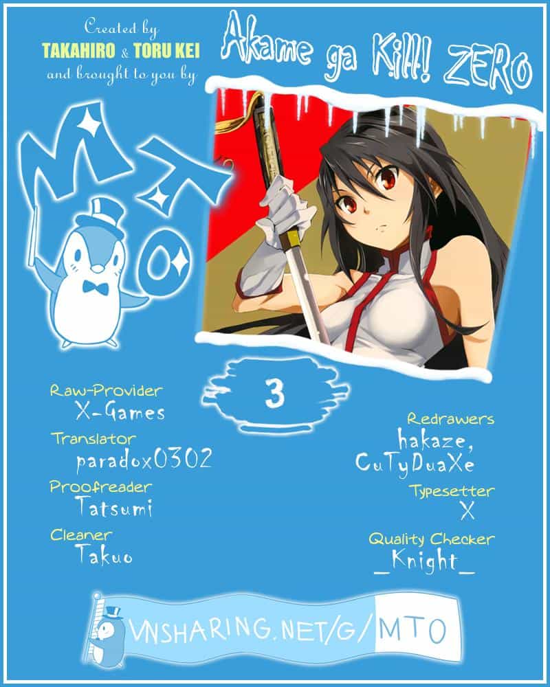 Akame Ga Kill! Zero - Chương 3 - ảnh 1