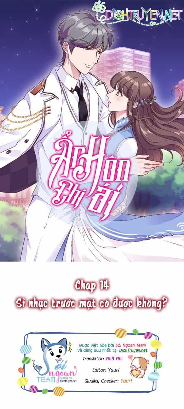 Ẩn Hôn Chí Ái - Chương 14 - ảnh 1