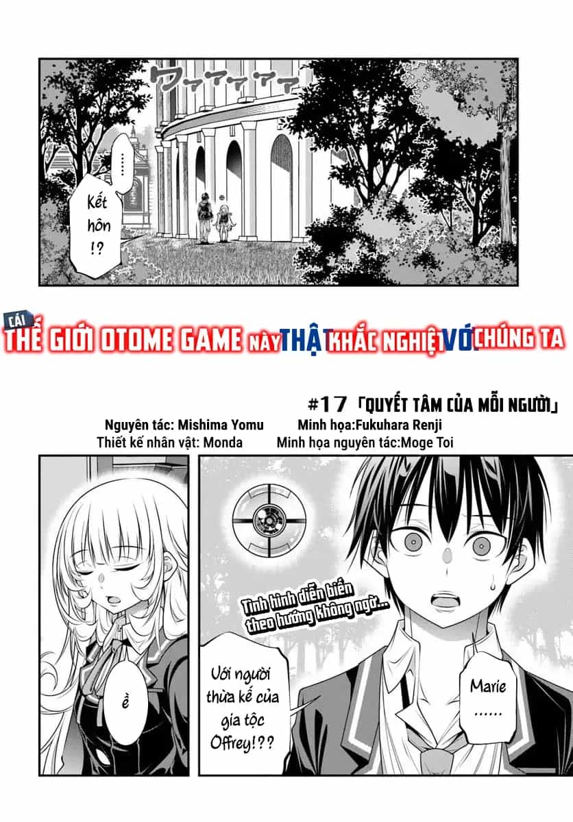 Ano Otome Game Wa Oretachi Ni Kibishii Sekai Desu - Chương 17 - ảnh 3