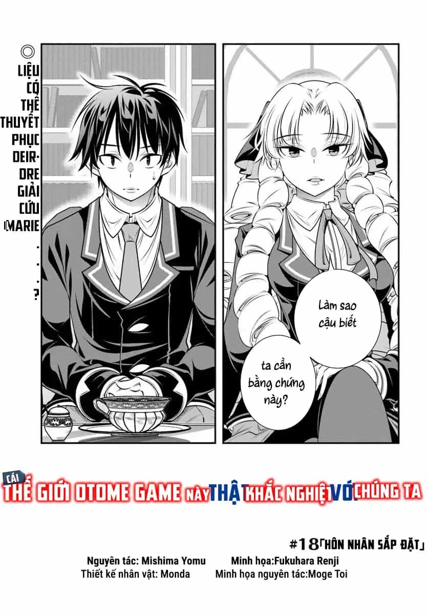 Ano Otome Game Wa Oretachi Ni Kibishii Sekai Desu - Chương 18 - ảnh 4