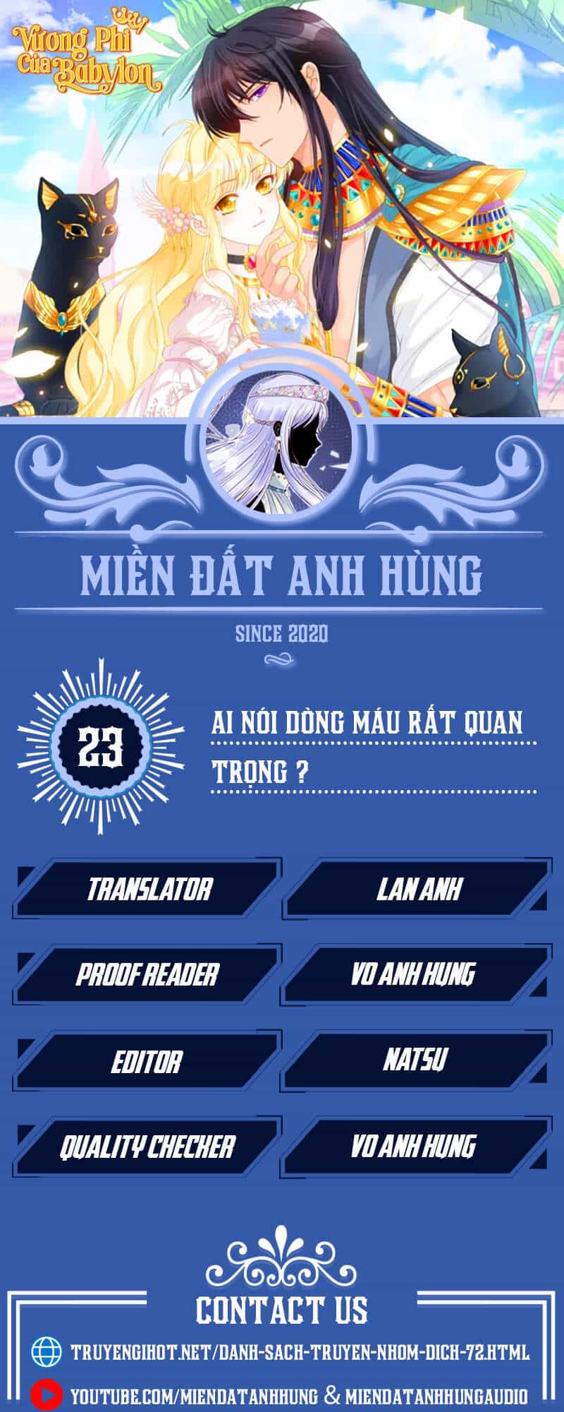 Babylon Vương Phi - Chương 23.1 - ảnh 1