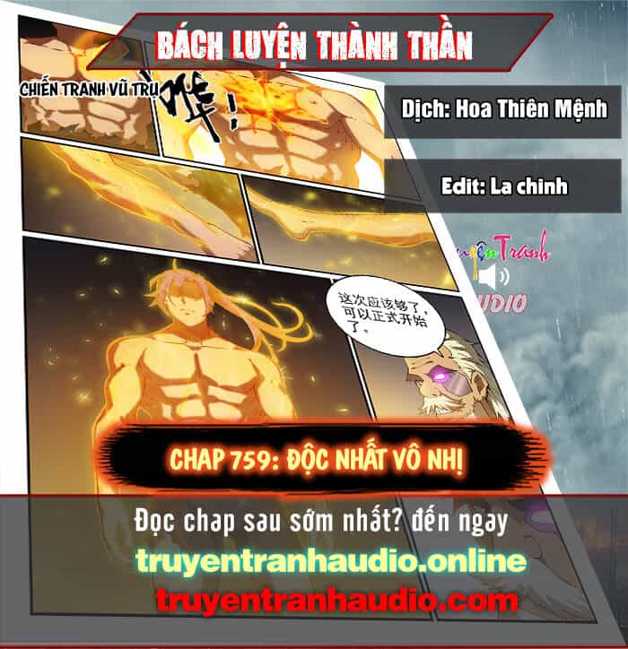 Bách Luyện Thành Thần - Chương 759 - ảnh 1