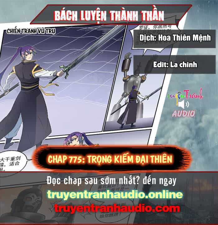 Bách Luyện Thành Thần - Chương 775 - ảnh 1