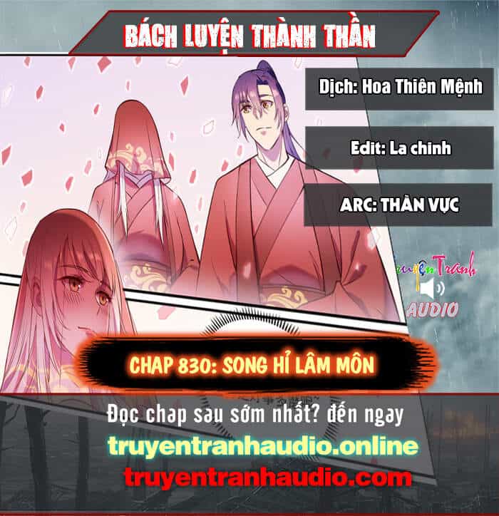 Bách Luyện Thành Thần - Chương 830 - ảnh 1