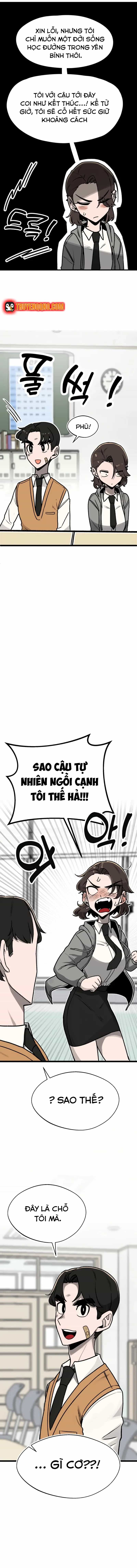 Bạn Cùng Lớp Có Ánh Mắt Dữ Dằn - Chương 2 - ảnh 7
