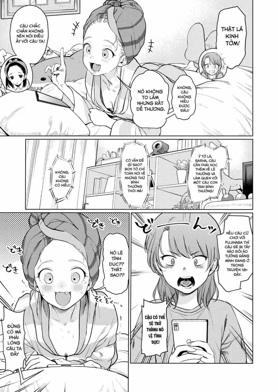 Bé Sơ Trung Sasha Và Thằng Bạn Otaku Cùng Lớp - Chương 10 - ảnh 3