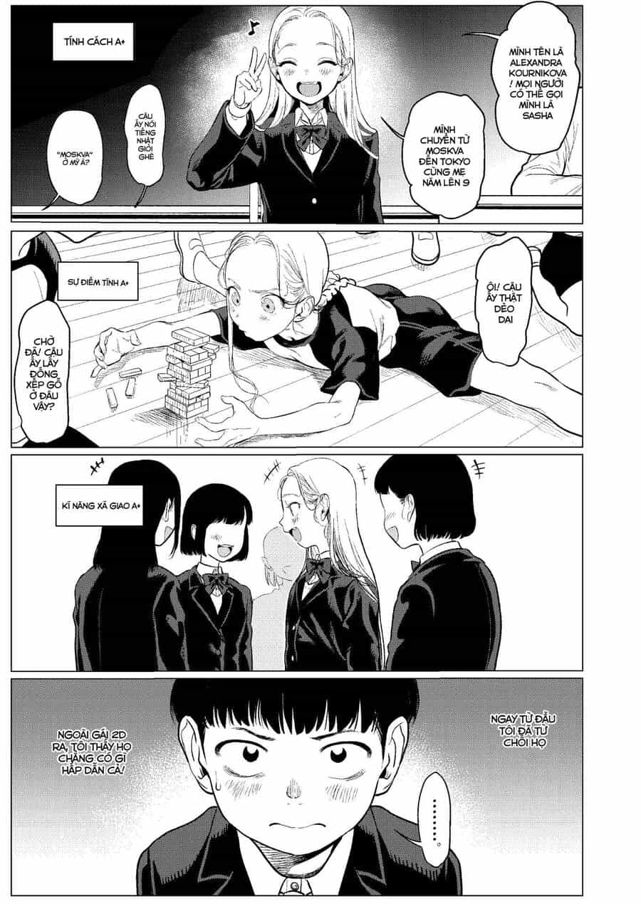 Bé Sơ Trung Sasha Và Thằng Bạn Otaku Cùng Lớp - Chương 2 - ảnh 1