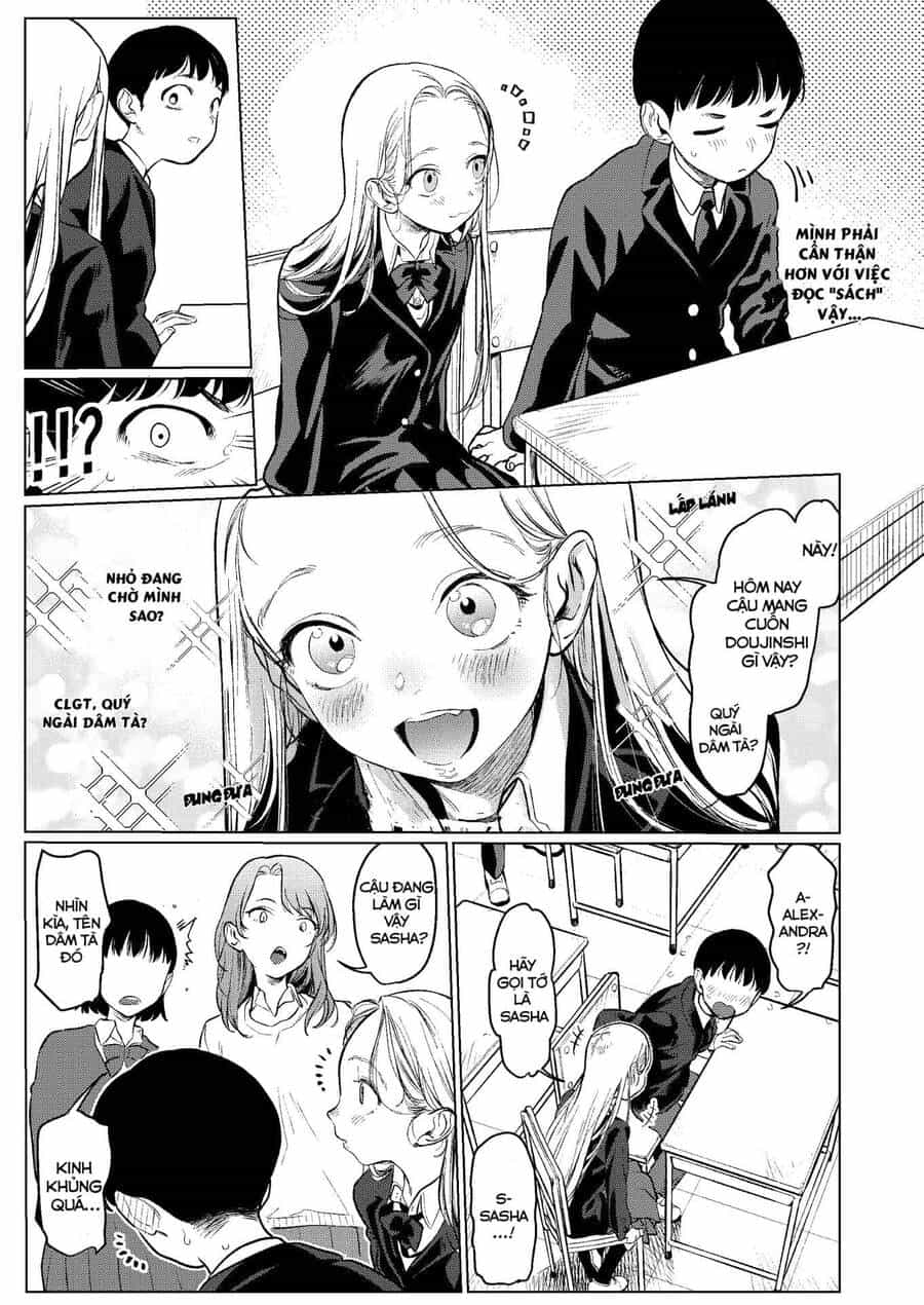 Bé Sơ Trung Sasha Và Thằng Bạn Otaku Cùng Lớp - Chương 2 - ảnh 3