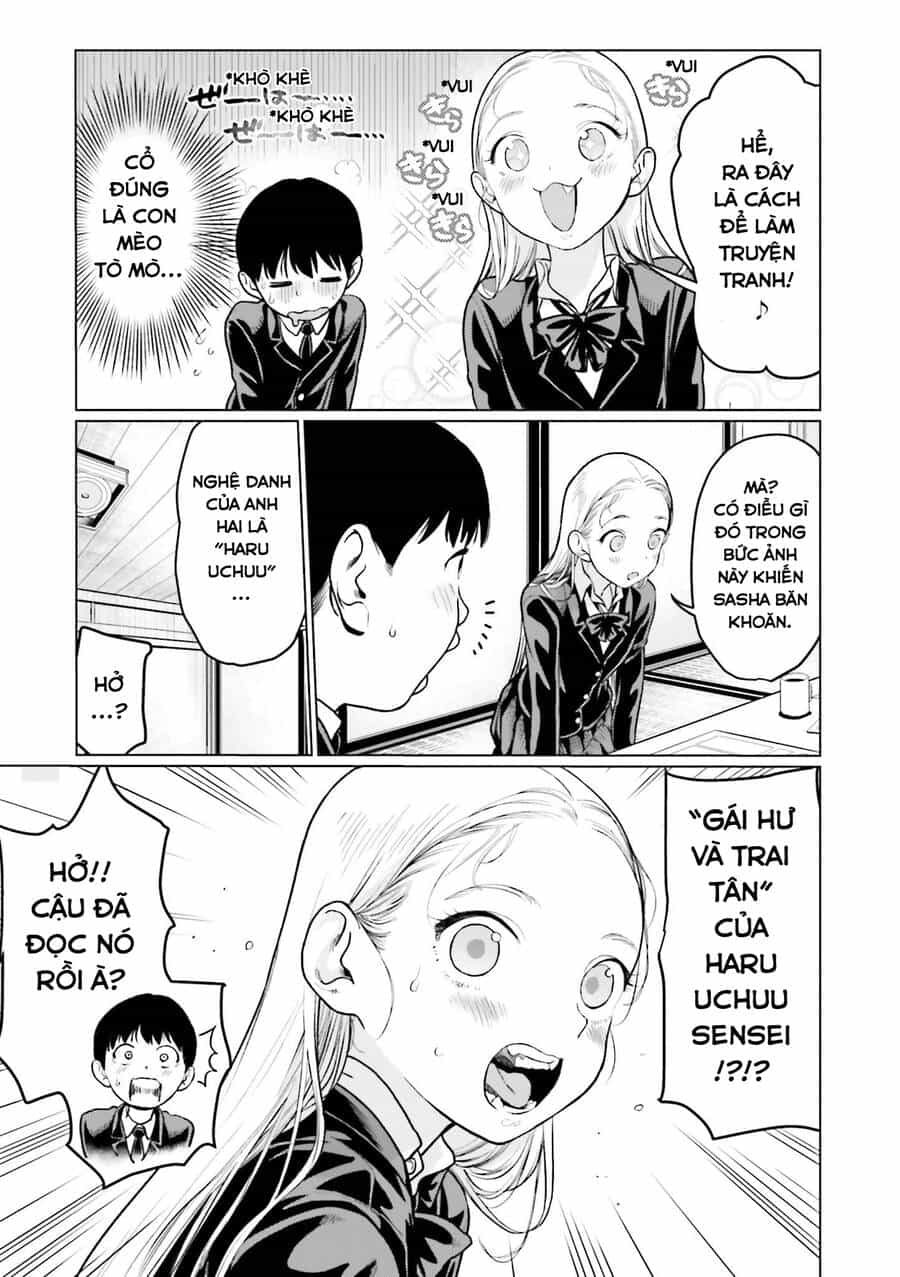 Bé Sơ Trung Sasha Và Thằng Bạn Otaku Cùng Lớp - Chương 15 - ảnh 7