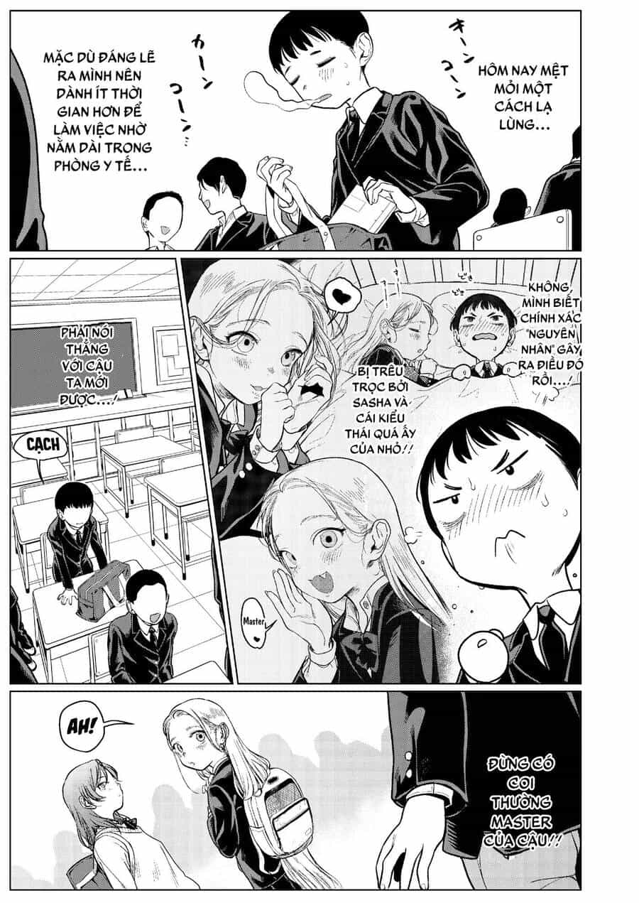 Bé Sơ Trung Sasha Và Thằng Bạn Otaku Cùng Lớp - Chương 5 - ảnh 1