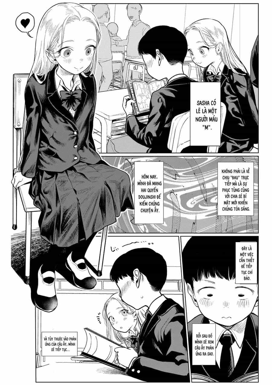 Bé Sơ Trung Sasha Và Thằng Bạn Otaku Cùng Lớp - Chương 7.5 - ảnh 1