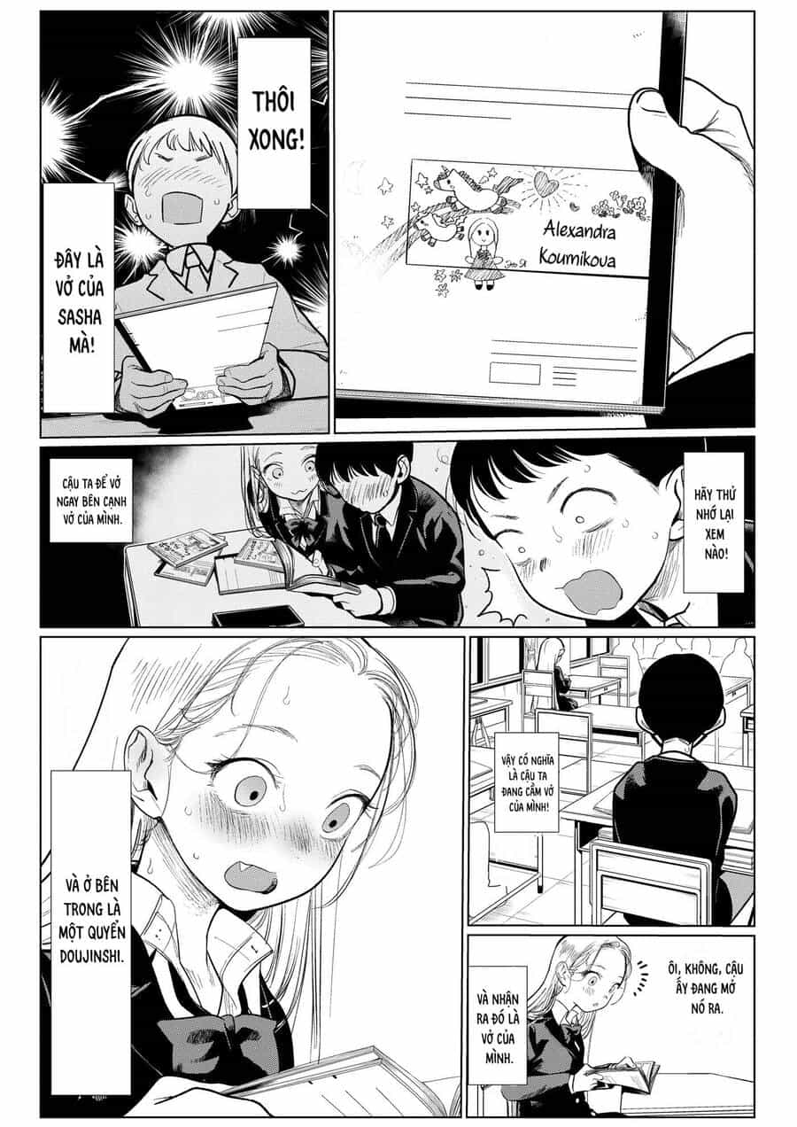 Bé Sơ Trung Sasha Và Thằng Bạn Otaku Cùng Lớp - Chương 7.5 - ảnh 3