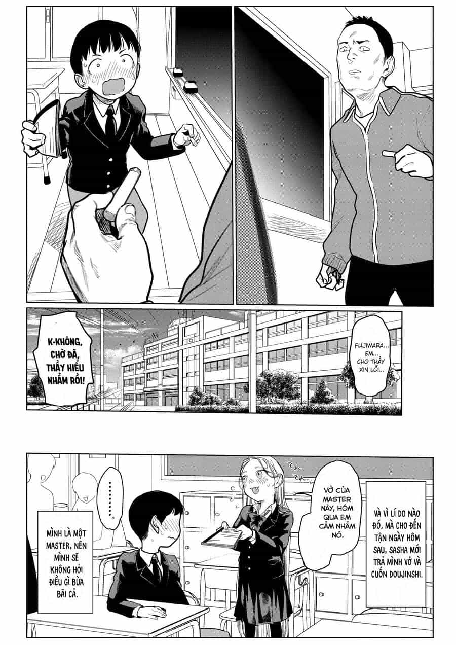 Bé Sơ Trung Sasha Và Thằng Bạn Otaku Cùng Lớp - Chương 7.5 - ảnh 8