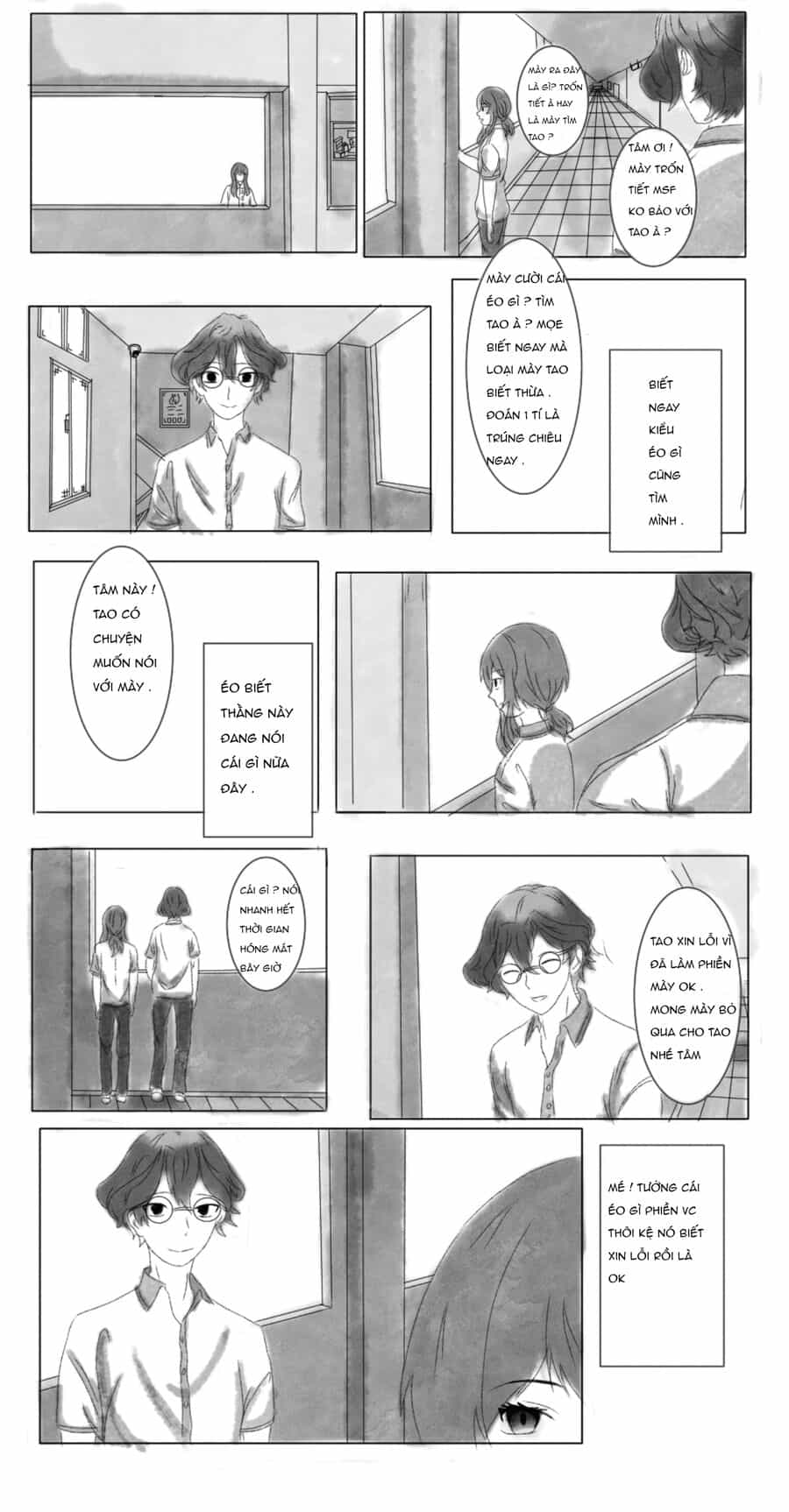 Bình Yên Nơi Có Cậu - Chương 2 - Tôi Bị Cậu Làm Phiền - ảnh 7