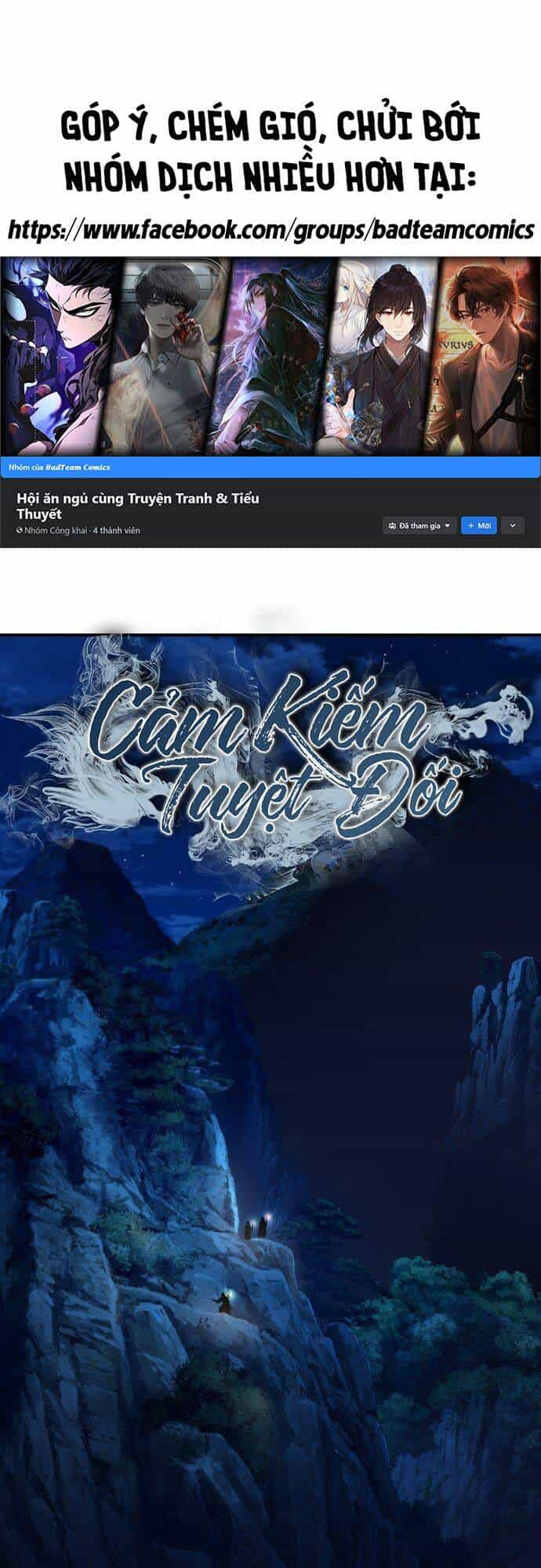 Cảm Kiếm Tuyệt Đối - Chương 1 - ảnh 1