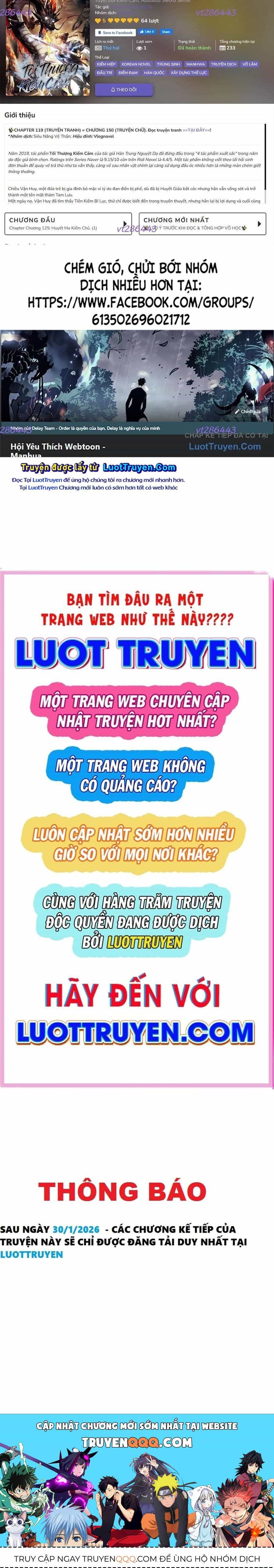 Cảm Kiếm Tuyệt Đối - Chương 174 - ảnh 121