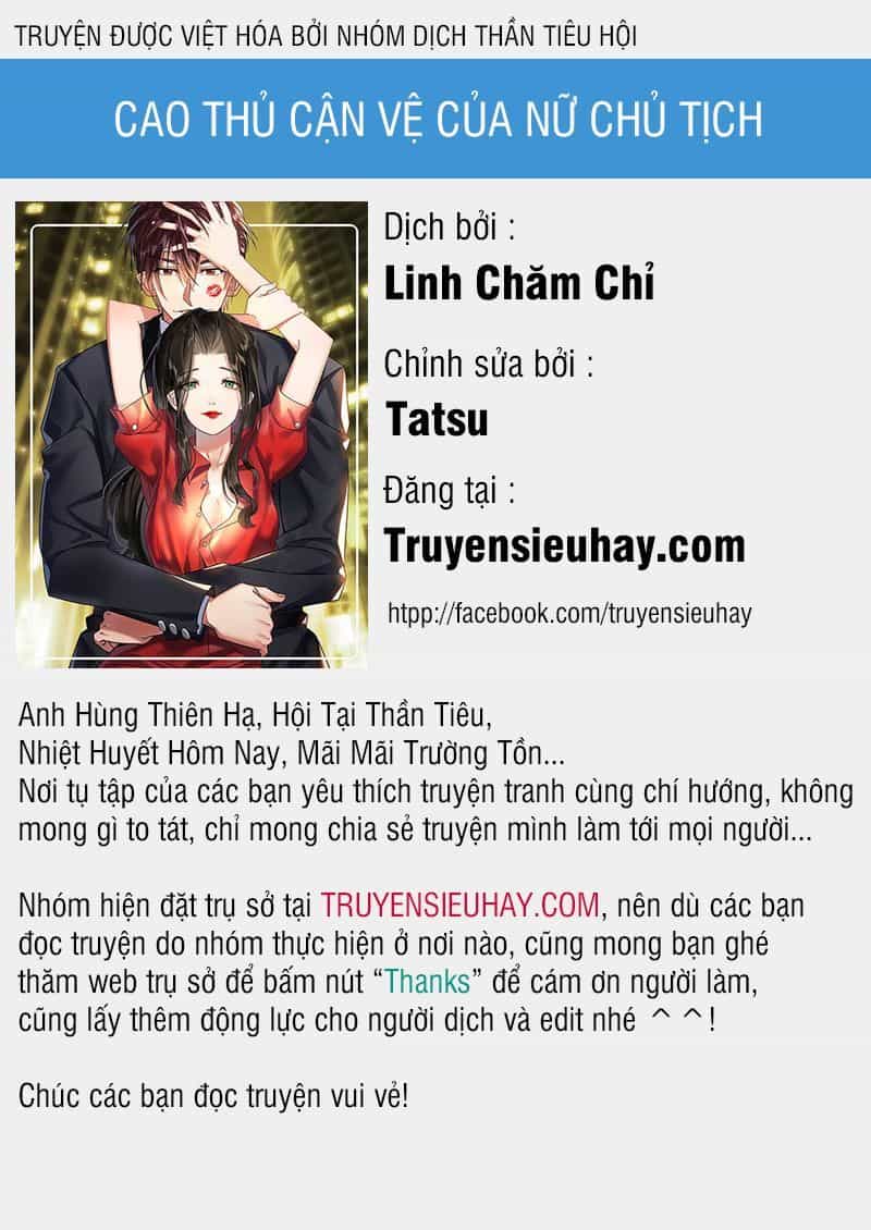 Cao Thủ Cận Vệ Của Nữ Chủ Tịch - Chương 75 - ảnh 1