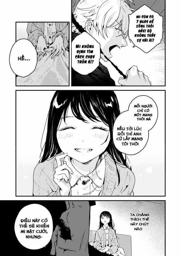 Câu Chuyện Về Tử Thần Và Cô Gái Chỉ Còn 7 Ngày Để Sống - Chương 1 - ảnh 6