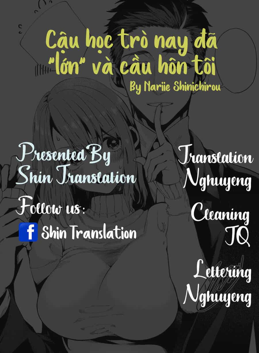 Cậu Học Trò Nay Đã “Lớn” Và Cầu Hôn Tôi - Chương 4 - ảnh 1
