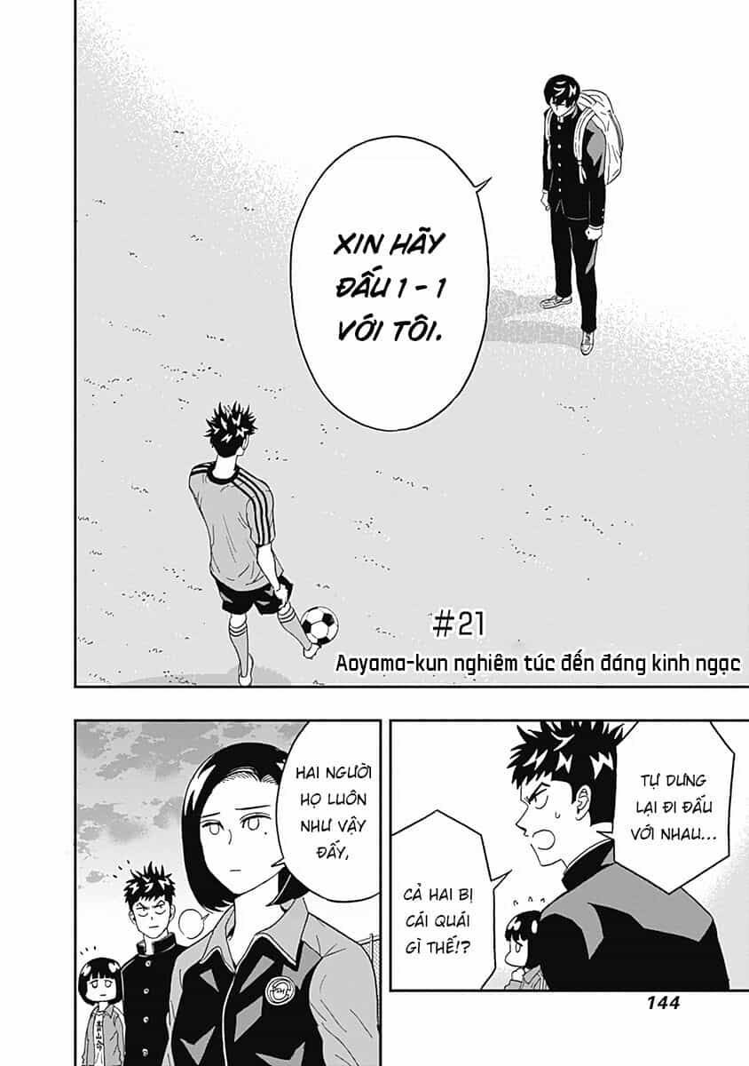 Chàng Trai Sạch Sẽ! Aoyama-Kun - Chương 21 - ảnh 4