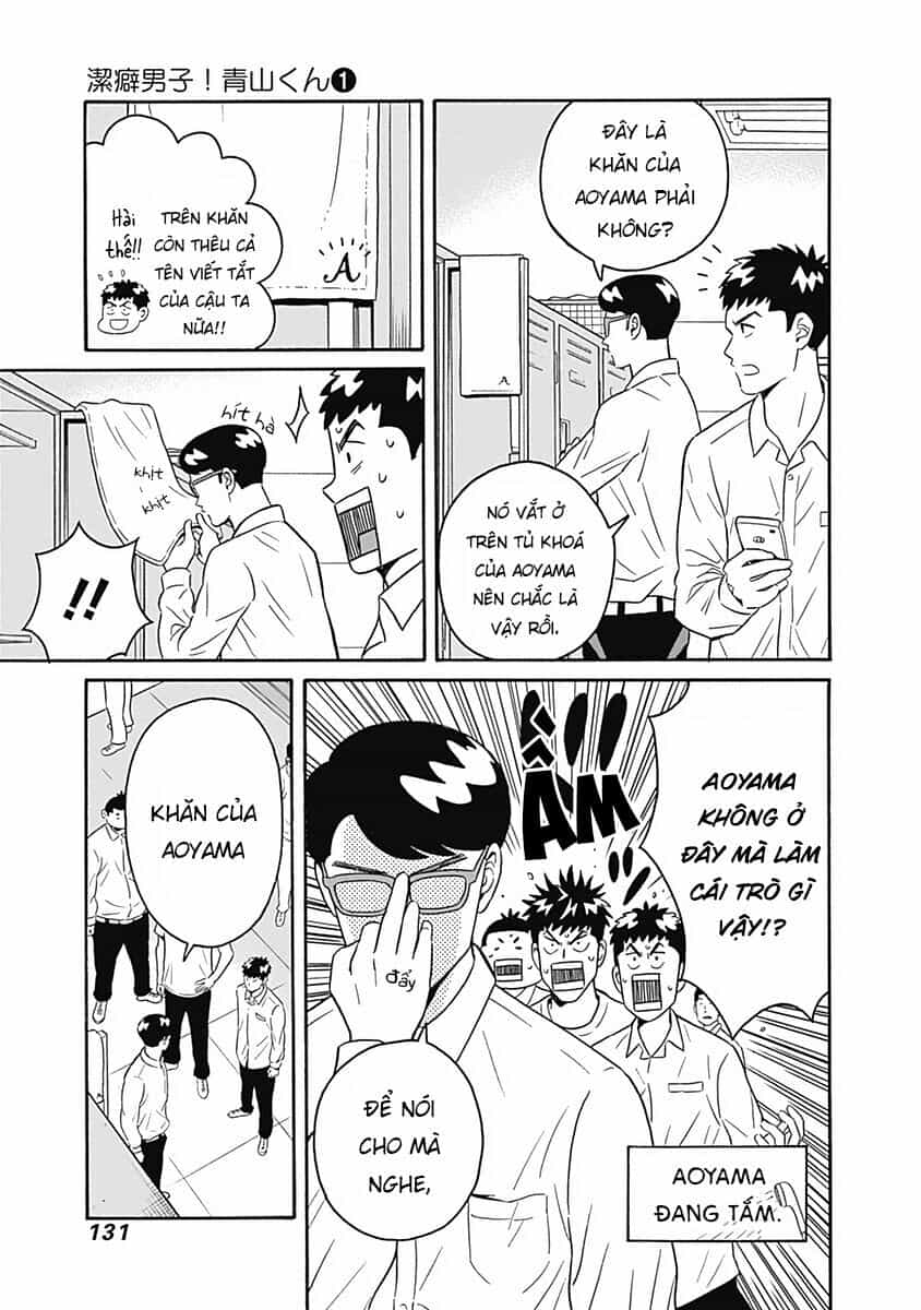 Chàng Trai Sạch Sẽ! Aoyama-Kun - Chương 4 - ảnh 9