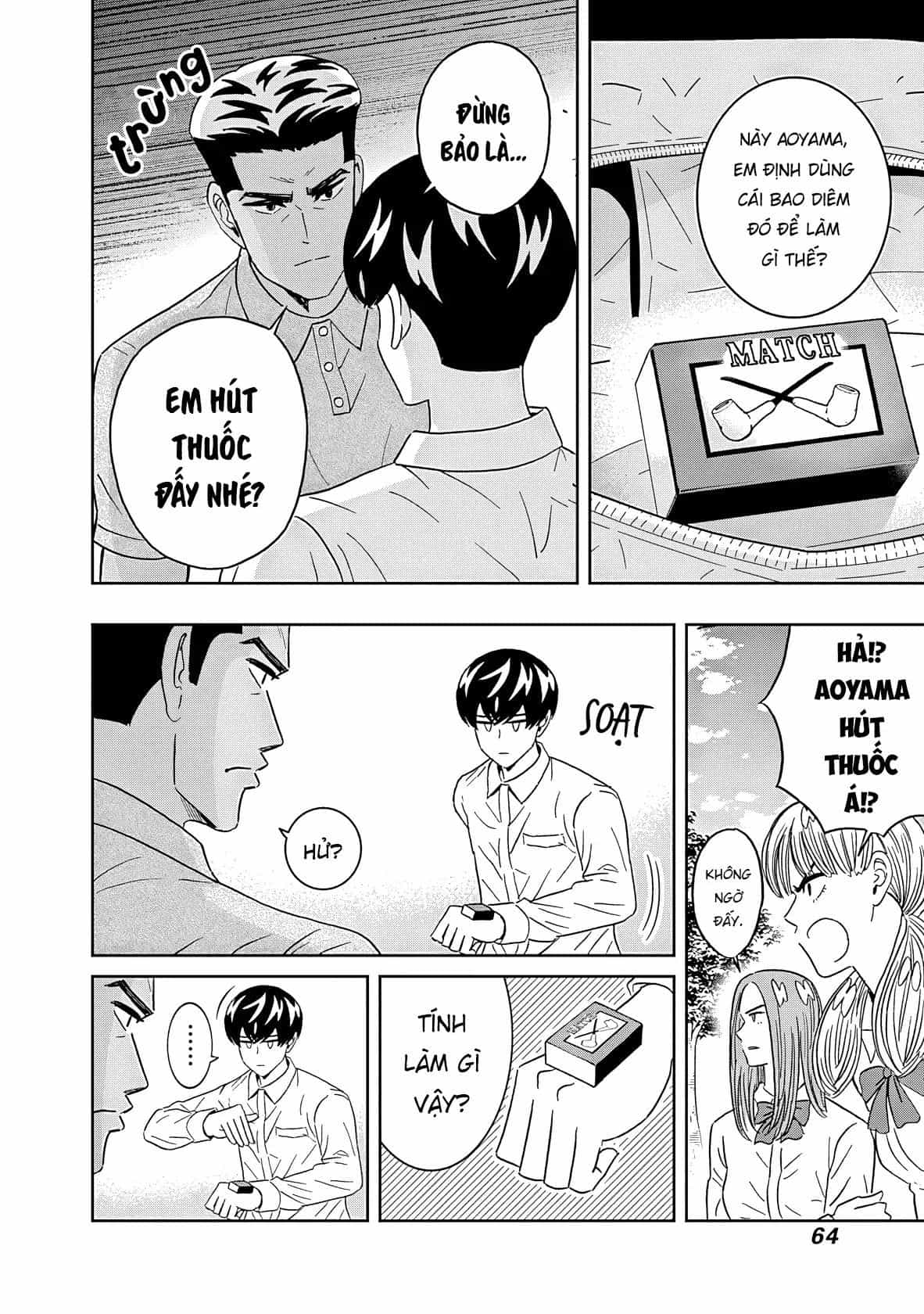 Chàng Trai Sạch Sẽ! Aoyama-Kun - Chương 62 - ảnh 3