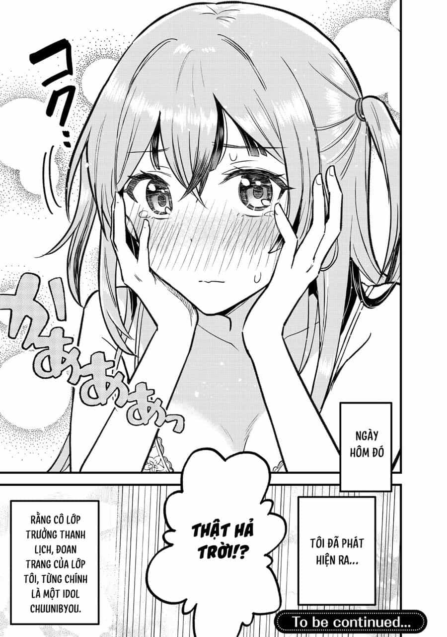 Chỉ Mình Tôi Biết Rằng Cô Lớp Trưởng Thanh Lịch Của Lớp Tôi Từng Là Một Idol Chuunibyou - Chương 1 - ảnh 37
