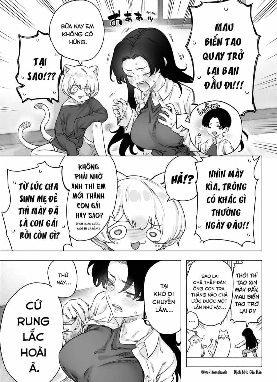 Cho Dù Cổ Không Ăn Lại Nữ Chính, Nhưng Bakeneko-Chan Vẫn Sẽ Cố Gắng - Chuong 9 - ảnh 1