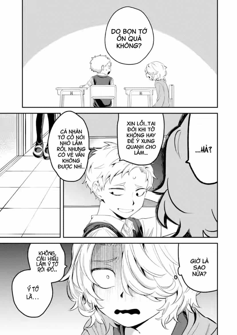 Cô Bạn Wakao-San Bàn Bên Có Vẻ Nhìn Thấy Gương Mặt Của Tôi Nhưng Tôi Thì Không - Chương 12 - ảnh 9