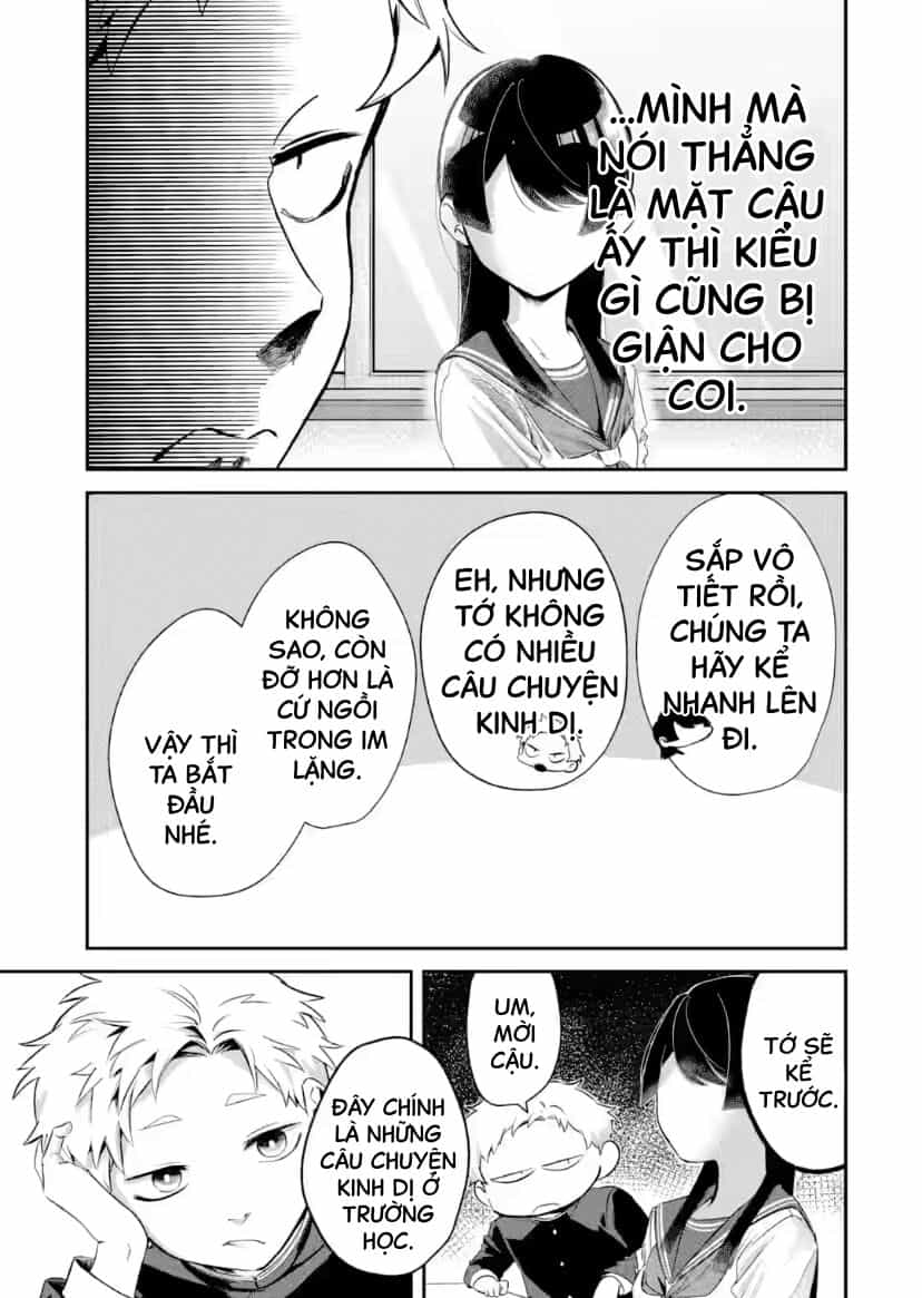 Cô Bạn Wakao-San Bàn Bên Có Vẻ Nhìn Thấy Gương Mặt Của Tôi Nhưng Tôi Thì Không - Chương 8 - ảnh 3