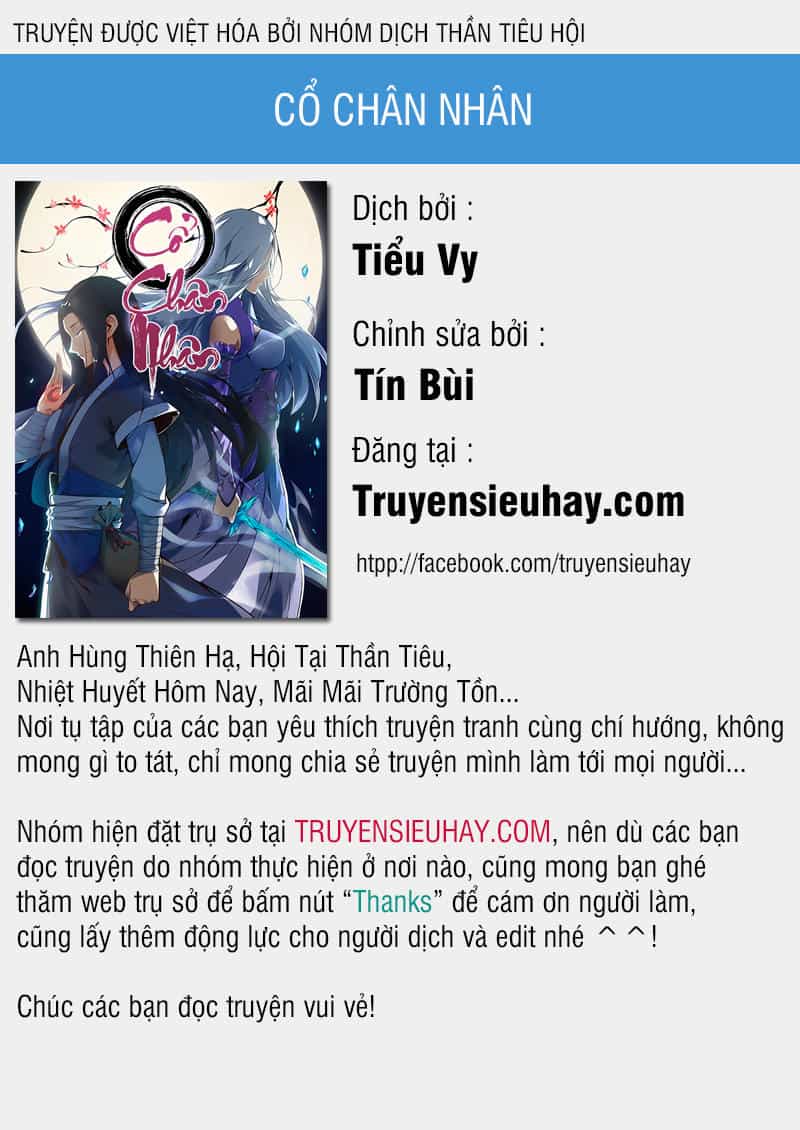 Cổ Chân Nhân - Chương 2 - ảnh 1