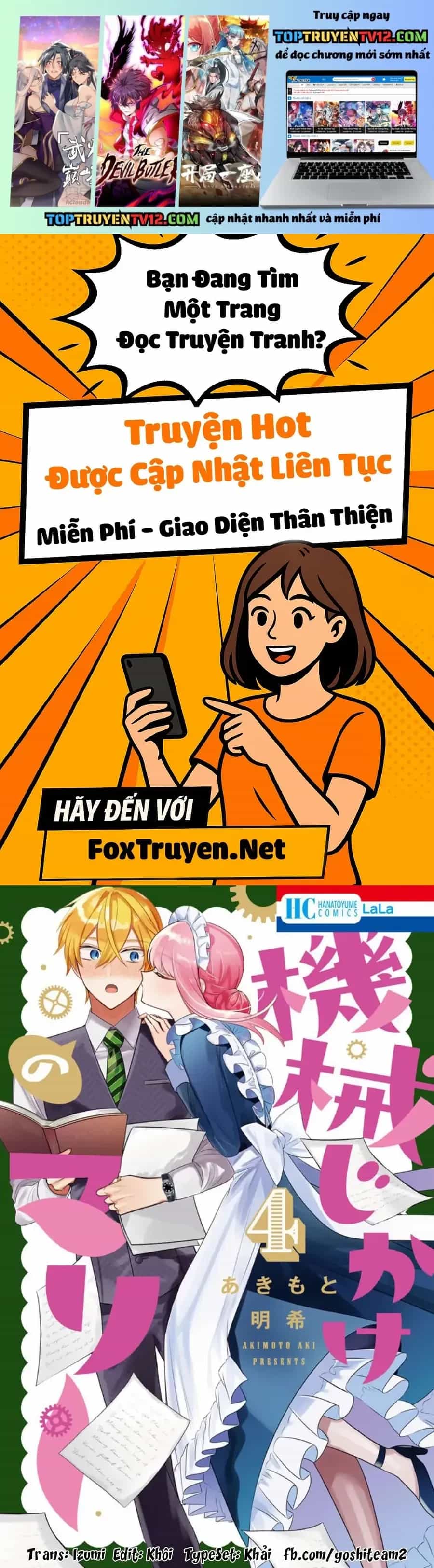 Cô Hầu Gái Người Máy - Chương 17 - ảnh 2