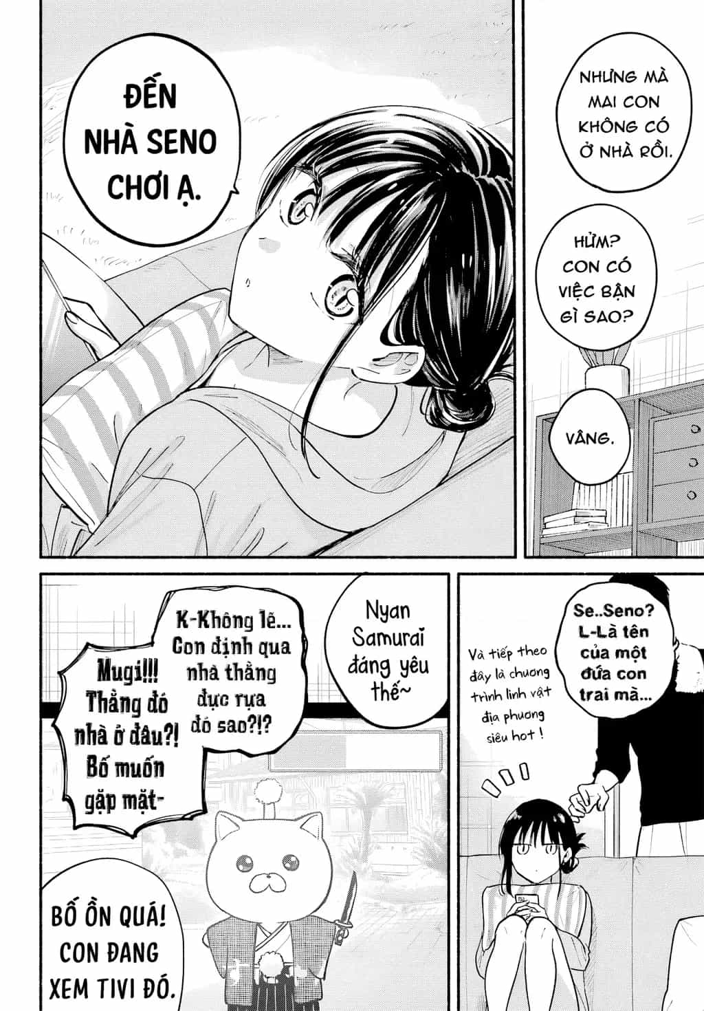 Cô Nàng Mèo Ngủ Gật Và Chàng Trai Hướng Nội - Chương 41 - ảnh 18