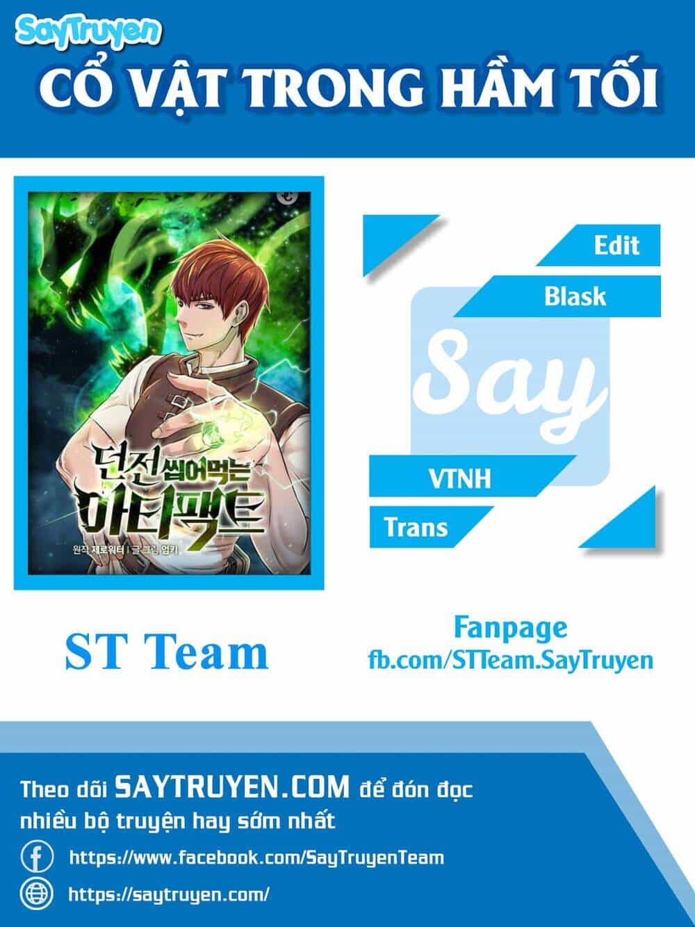 Cổ Vật Trong Hầm Tối - Chương 3 - ảnh 1