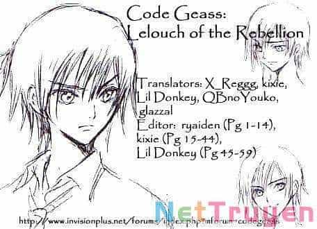 Code Geass Lelouch Of The Rebellion - Chương 3 - ảnh 61