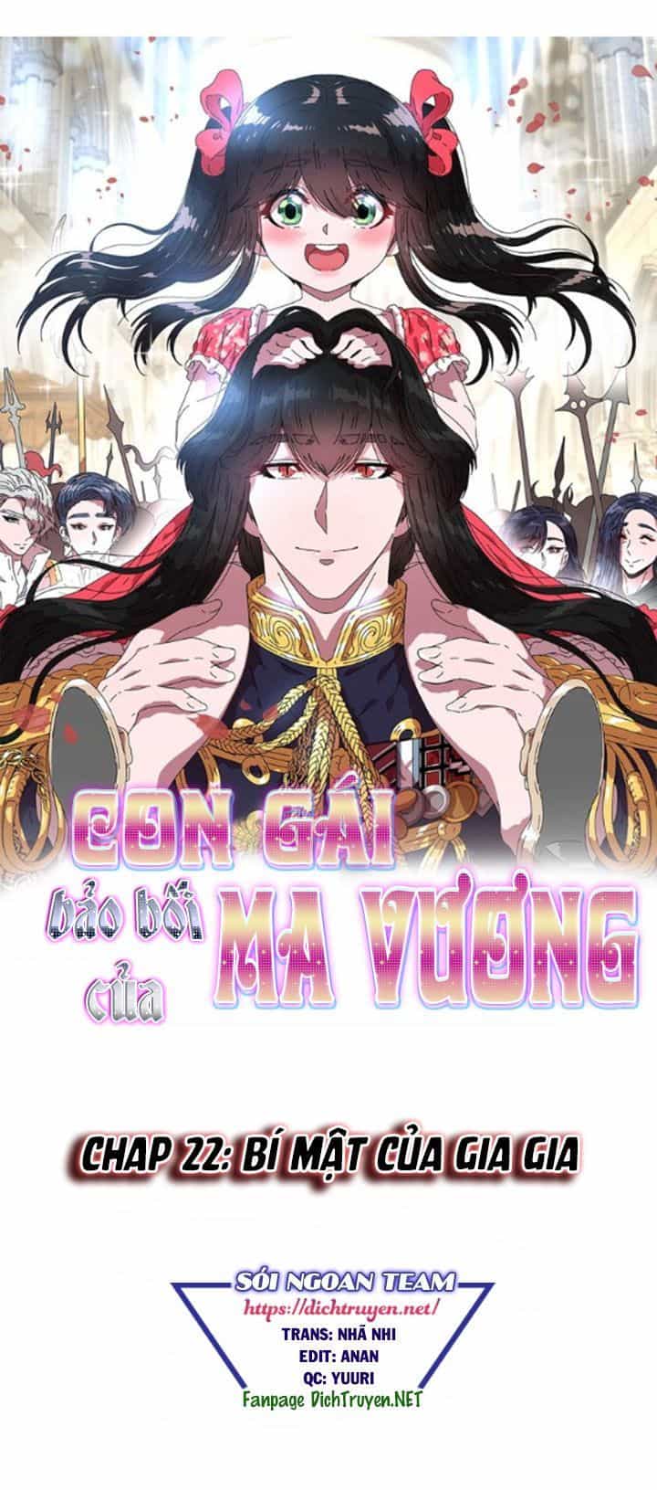 Con Gái Bảo Bối Của Ma Vương - Chương 22 - ảnh 2