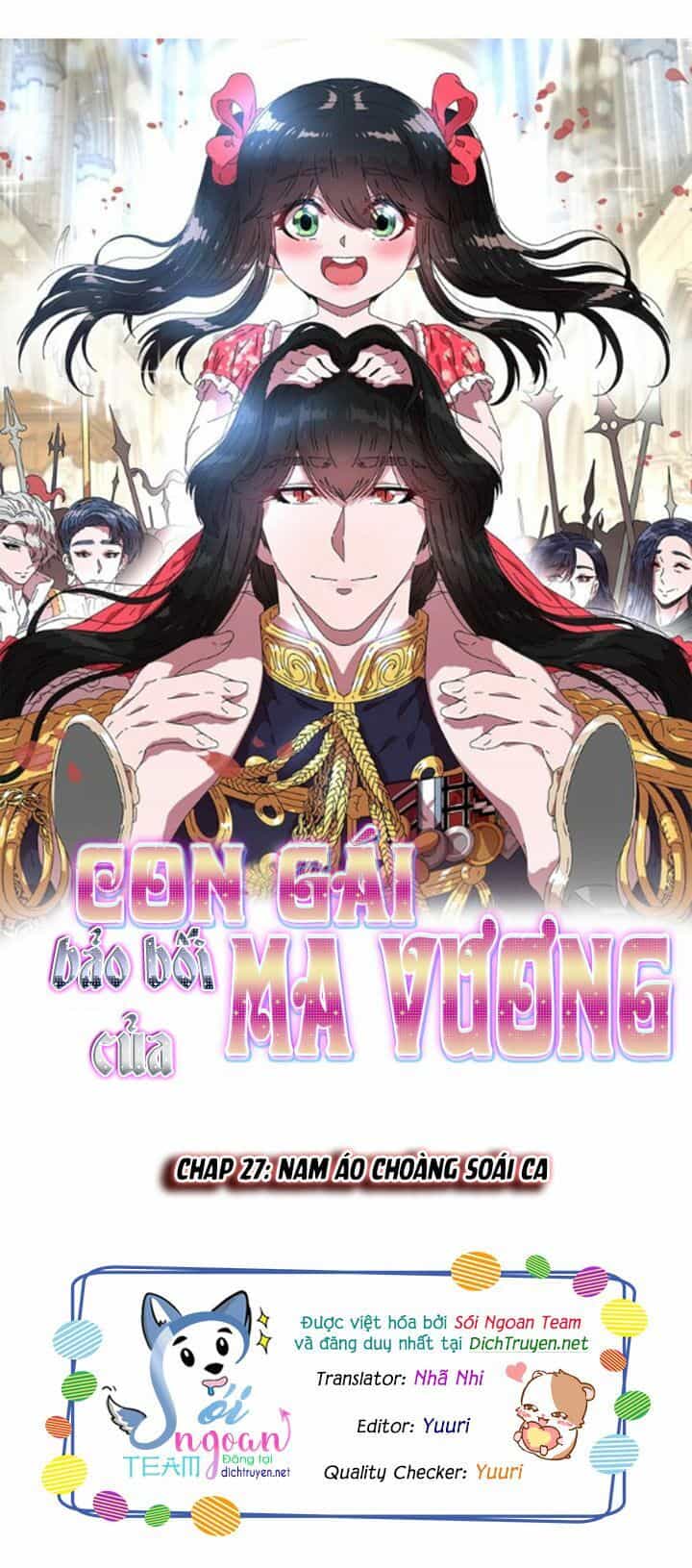 Con Gái Bảo Bối Của Ma Vương - Chương 27 - ảnh 1