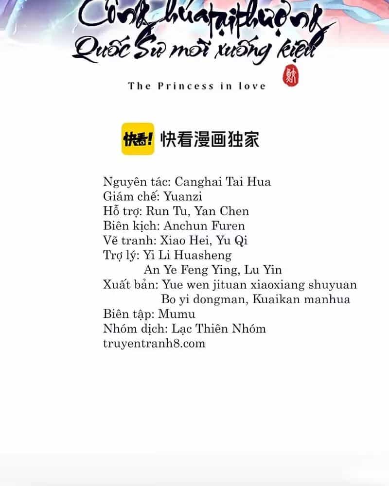 Công Chúa Tại Thượng: Quốc Sư Mời Xuống Kiệu - Chương 34 - ảnh 2