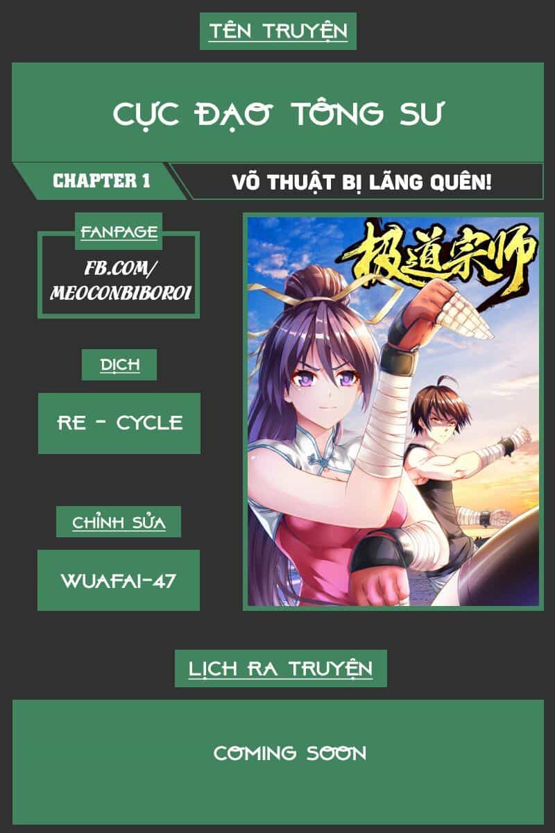 Cực Đạo Tông Sư - Chương 1 - ảnh 1