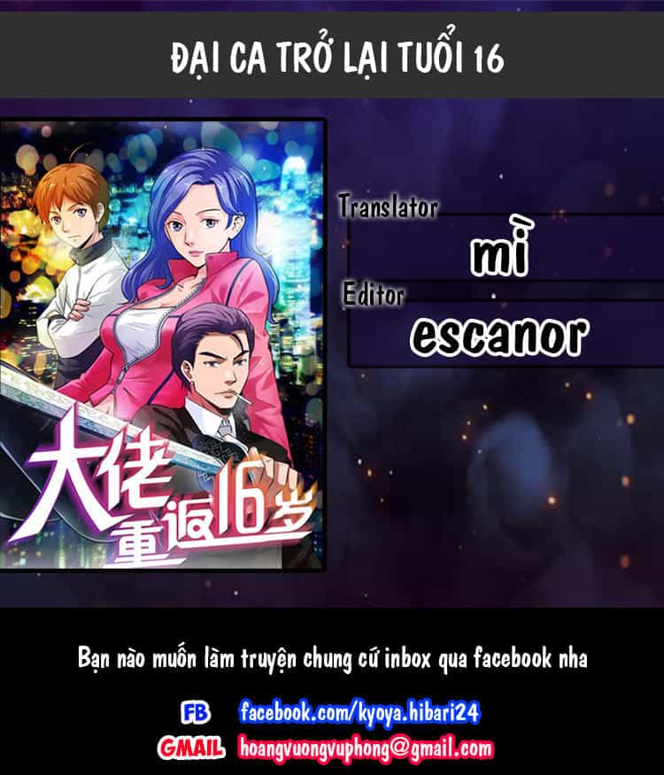 Đai Ca Trở Lại Tuổi 16 - Chương 2 - ảnh 1
