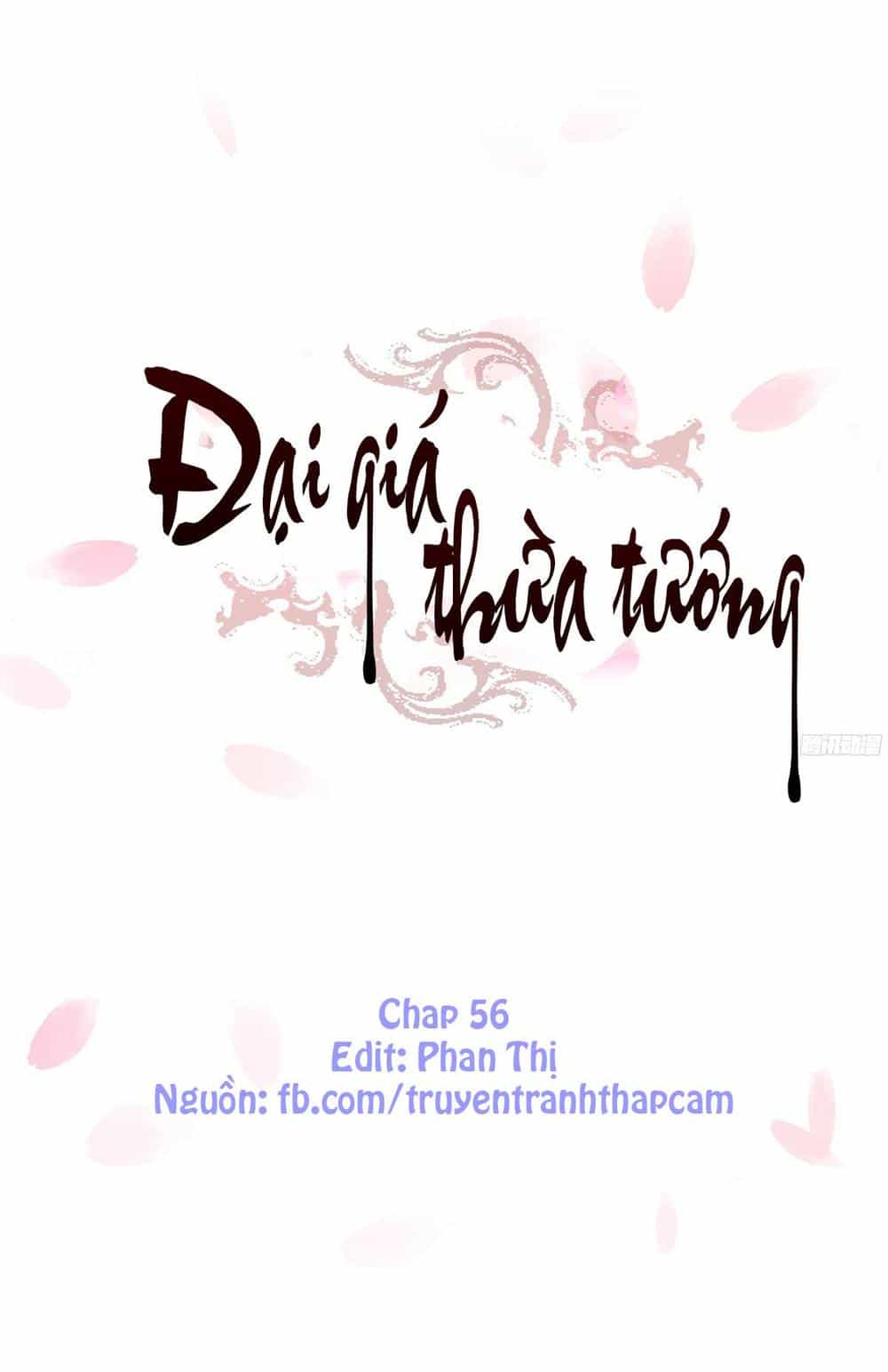 Đại Giá Thừa Tướng - Chương 56 - ảnh 1