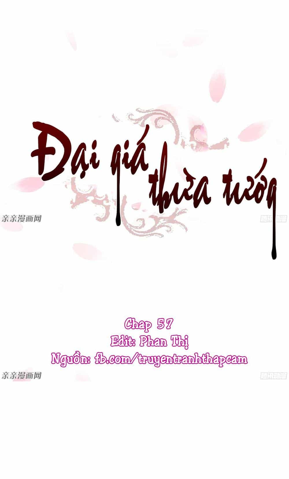 Đại Giá Thừa Tướng - Chương 57 - ảnh 1