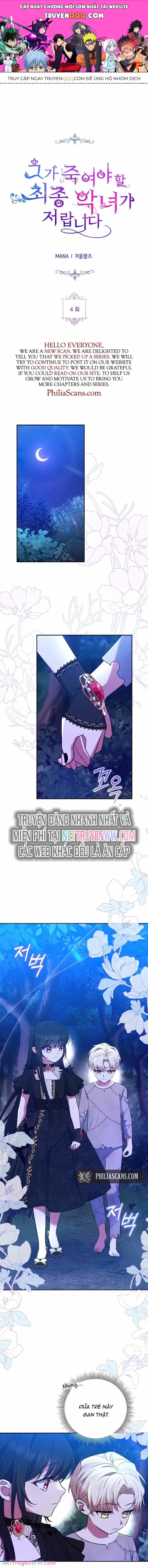 Đại Phản Diện Mà Nam Chính Phải Giết Là Tôi. - Chương 4 - ảnh 1