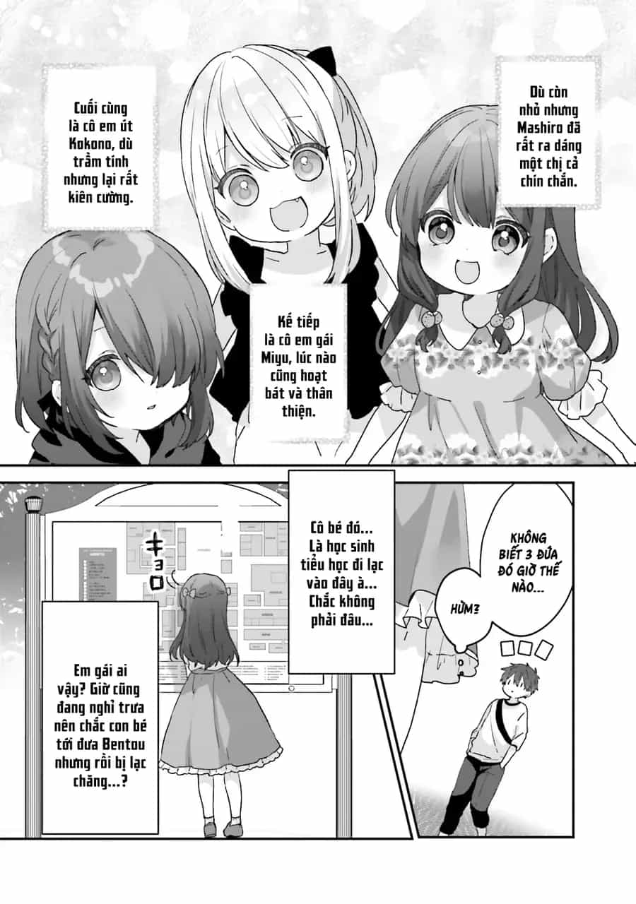 Daigaku Nyuugakuji Kara Uwasa Sareteita Bishoujo San Shimai, Ikiwakareteita Gimai Datta. - Chương 1 - ảnh 8