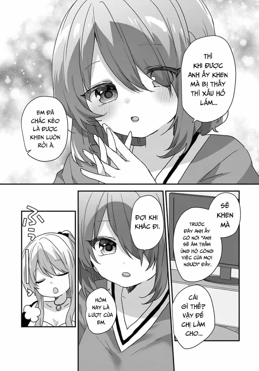 Daigaku Nyuugakuji Kara Uwasa Sareteita Bishoujo San Shimai, Ikiwakareteita Gimai Datta. - Chương 11 - ảnh 10