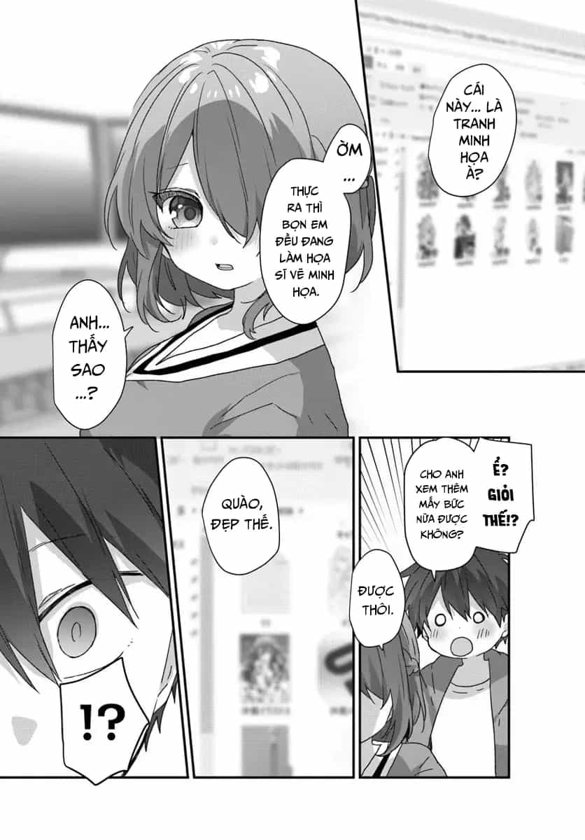 Daigaku Nyuugakuji Kara Uwasa Sareteita Bishoujo San Shimai, Ikiwakareteita Gimai Datta. - Chương 11 - ảnh 14