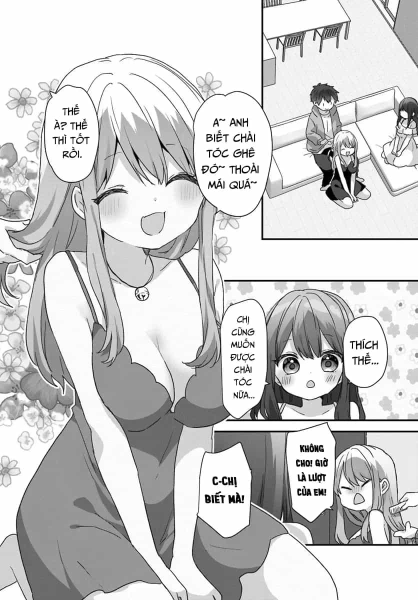 Daigaku Nyuugakuji Kara Uwasa Sareteita Bishoujo San Shimai, Ikiwakareteita Gimai Datta. - Chương 11 - ảnh 19